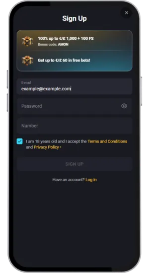 Register with your UK details